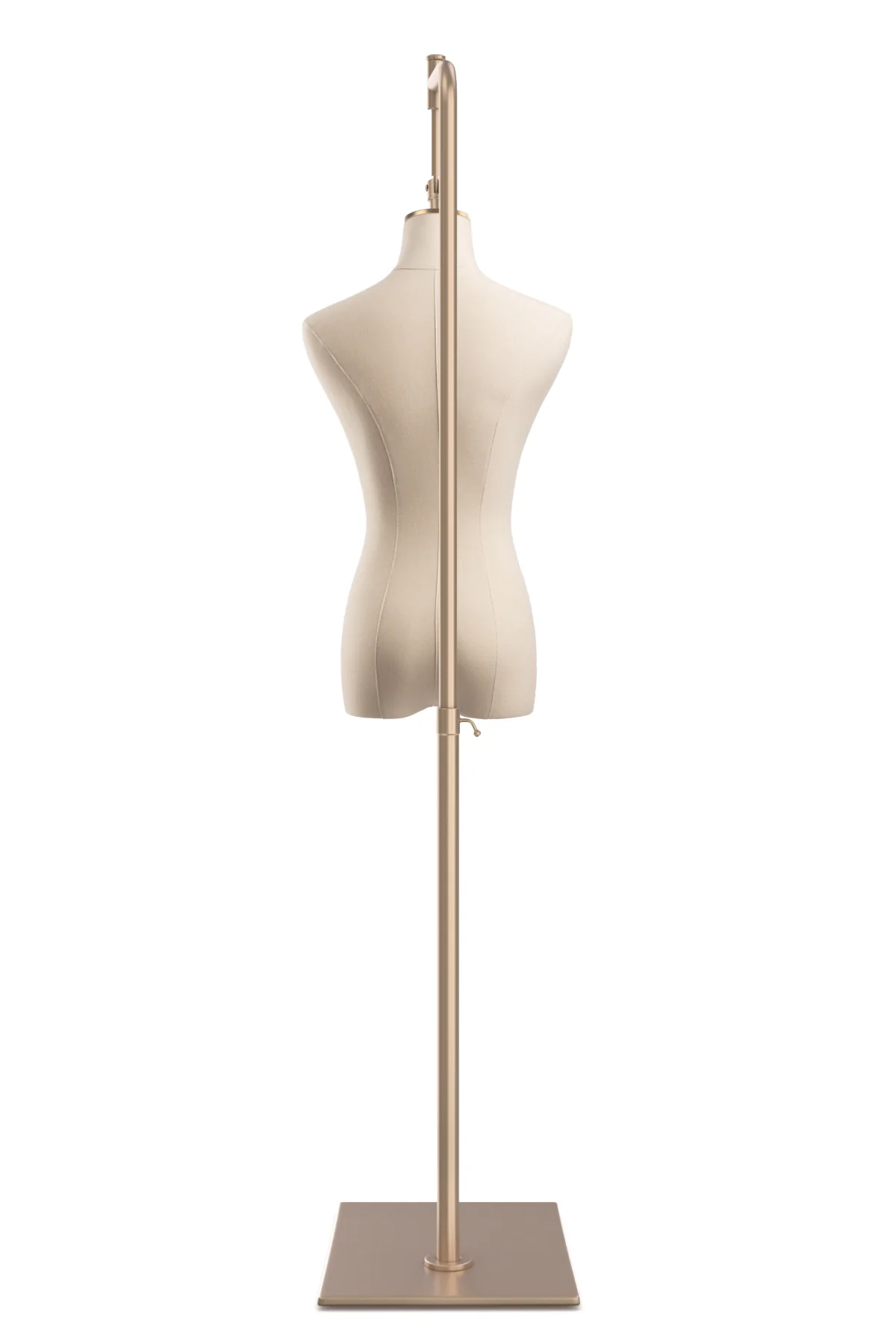 Female Display Dress Form on Metal Hanging Base - Image 10