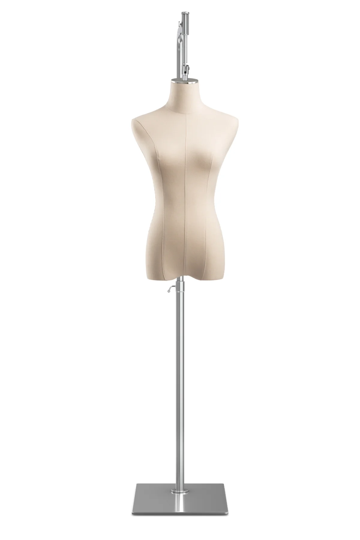 Female Display Dress Form on Metal Hanging Base - Image 12