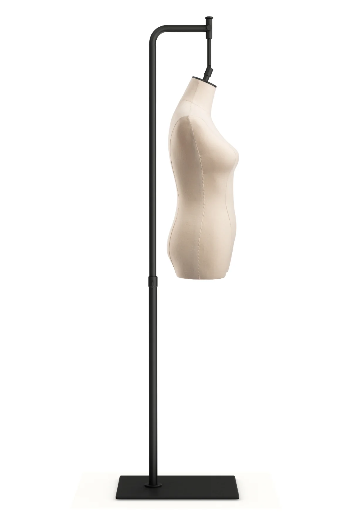 Female Display Dress Form on Metal Hanging Base - Image 4