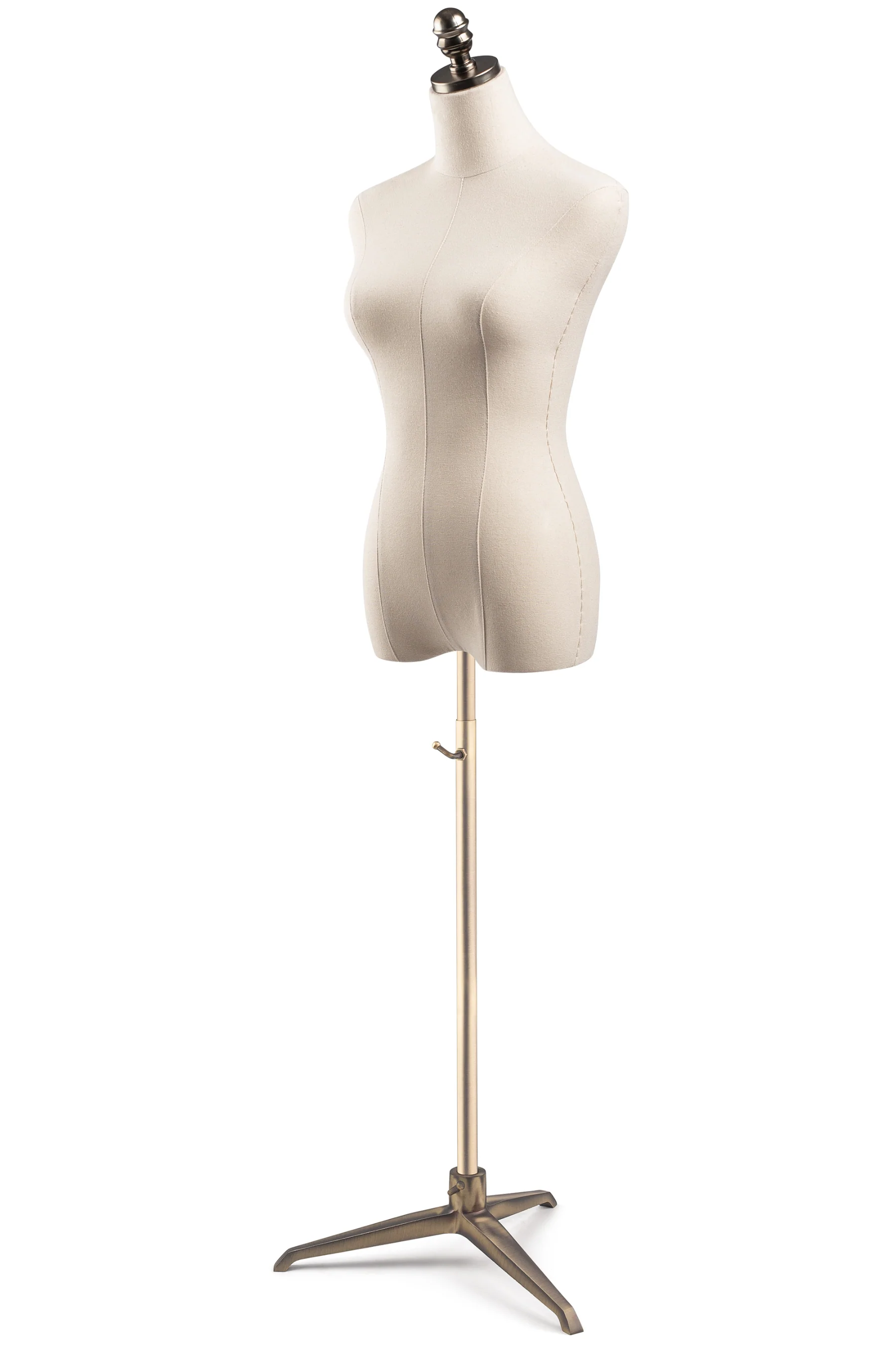 Female Display Dress Form on Metal Tripod Base - Image 11