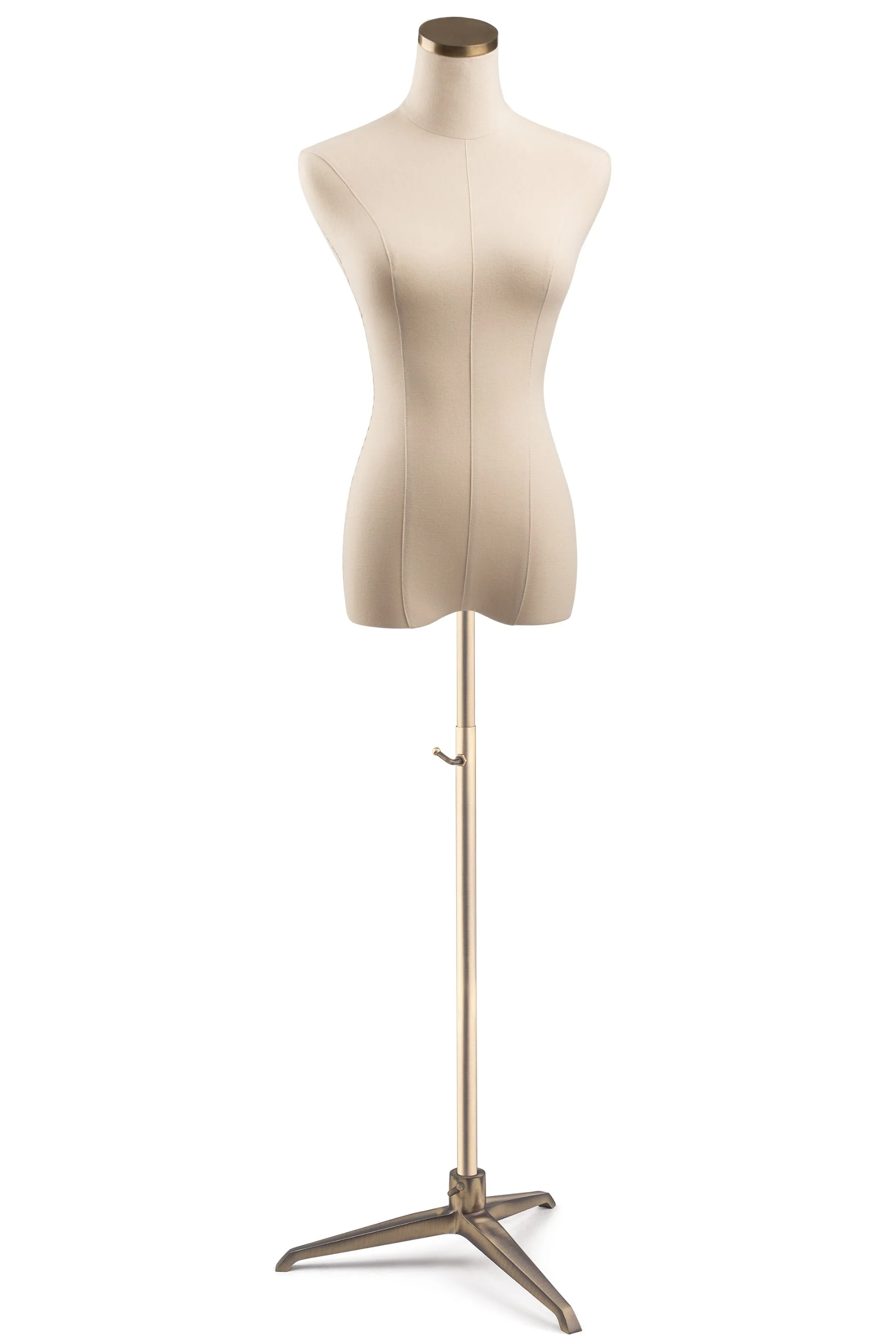 Female Display Dress Form on Metal Tripod Base - Image 14