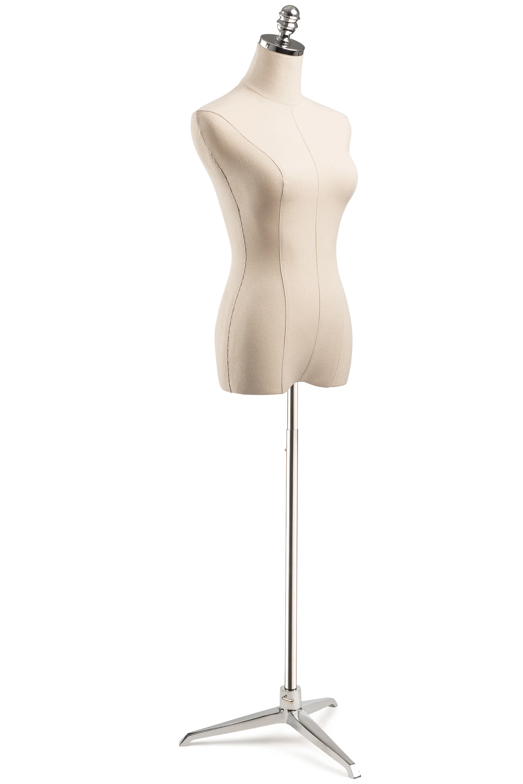 Female Display Dress Form on Metal Tripod Base - Image 18