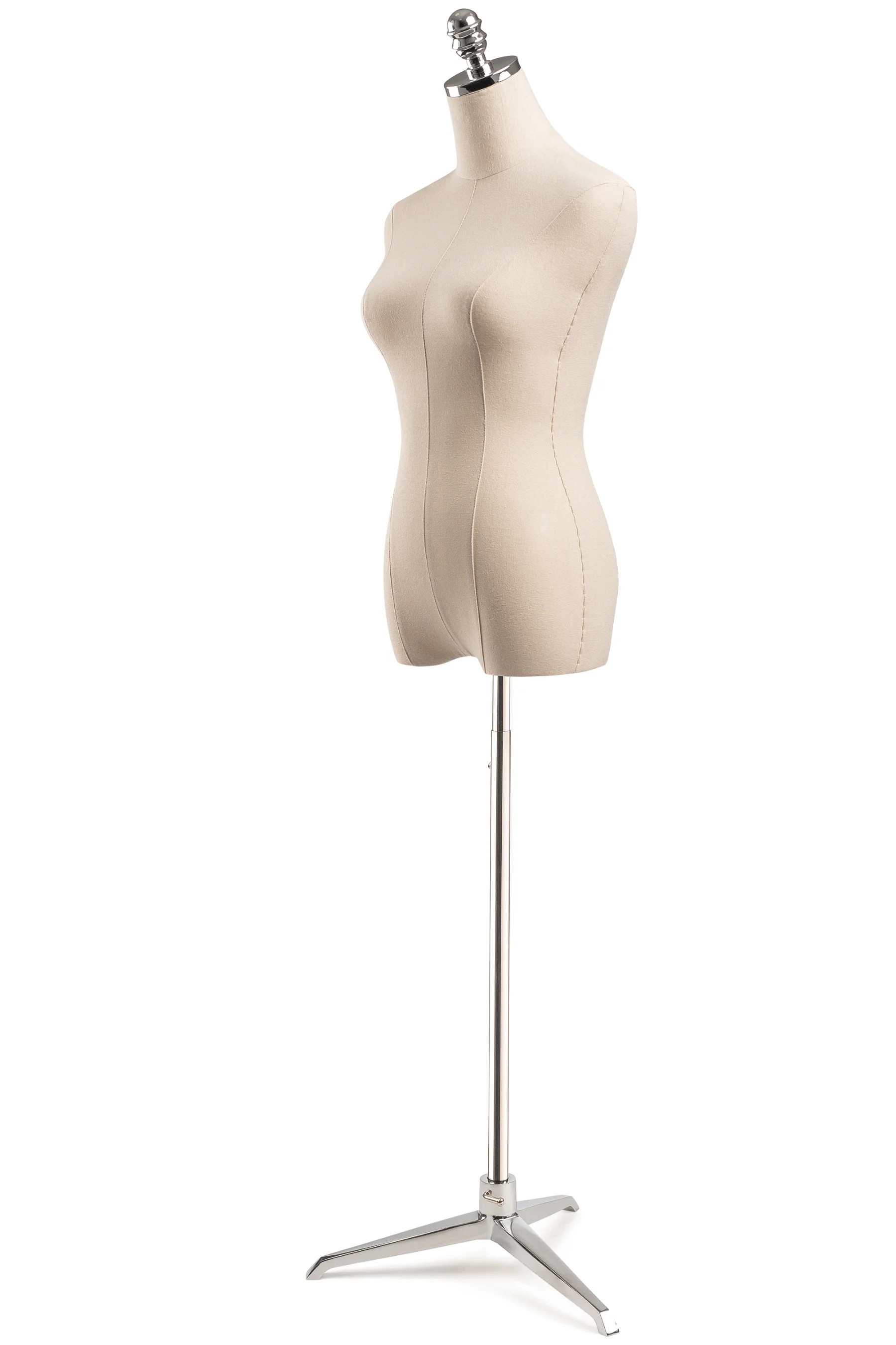 Female Display Dress Form on Metal Tripod Base - Image 19