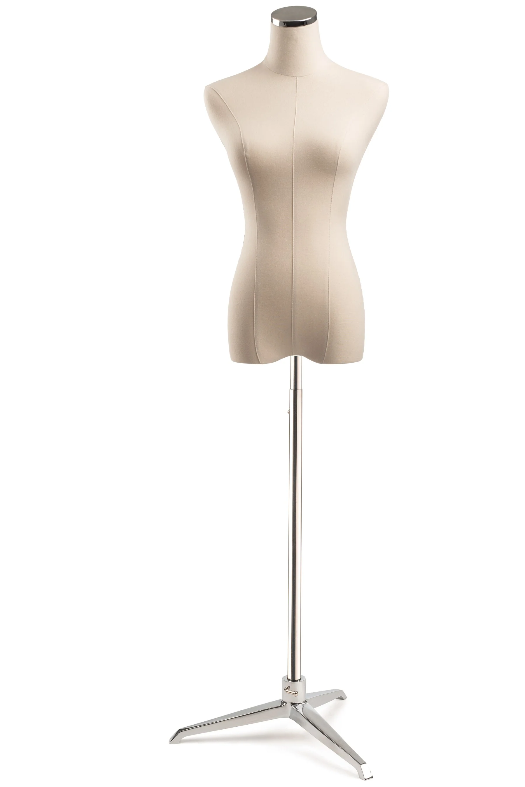 Female Display Dress Form on Metal Tripod Base - Image 22
