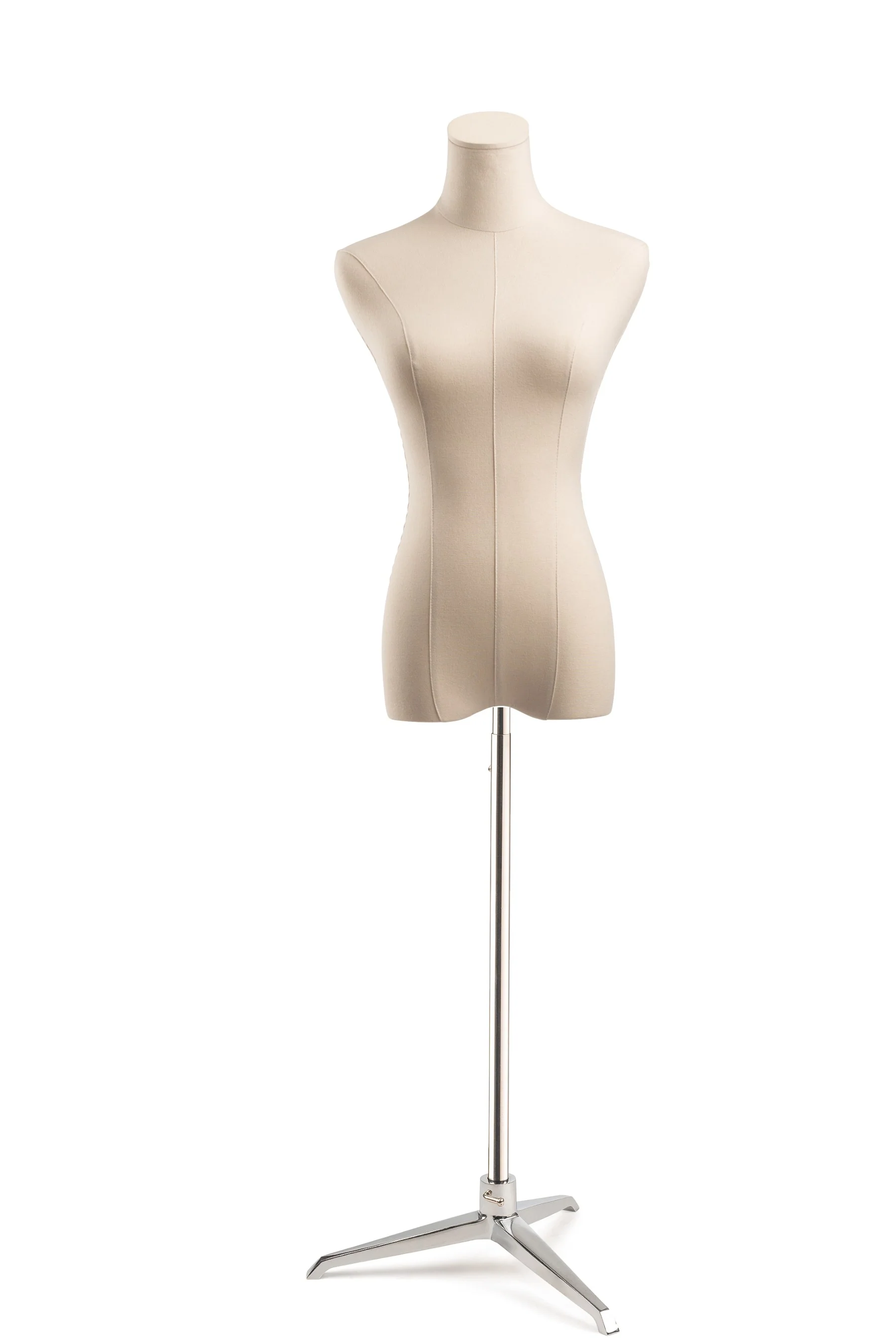 Female Display Dress Form on Metal Tripod Base - Image 23