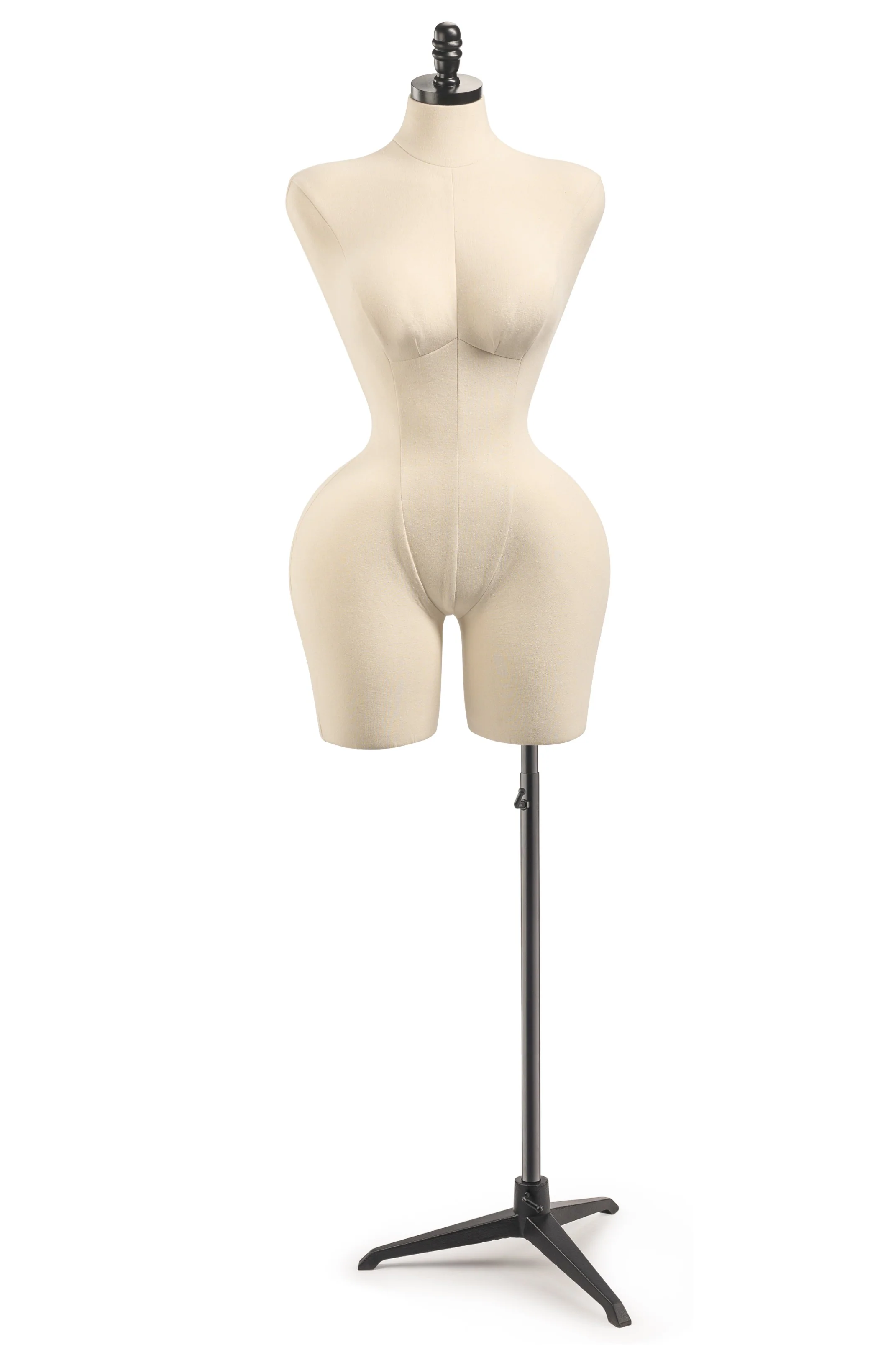 Female Display Dress Form on Metal Tripod Base - Image 25