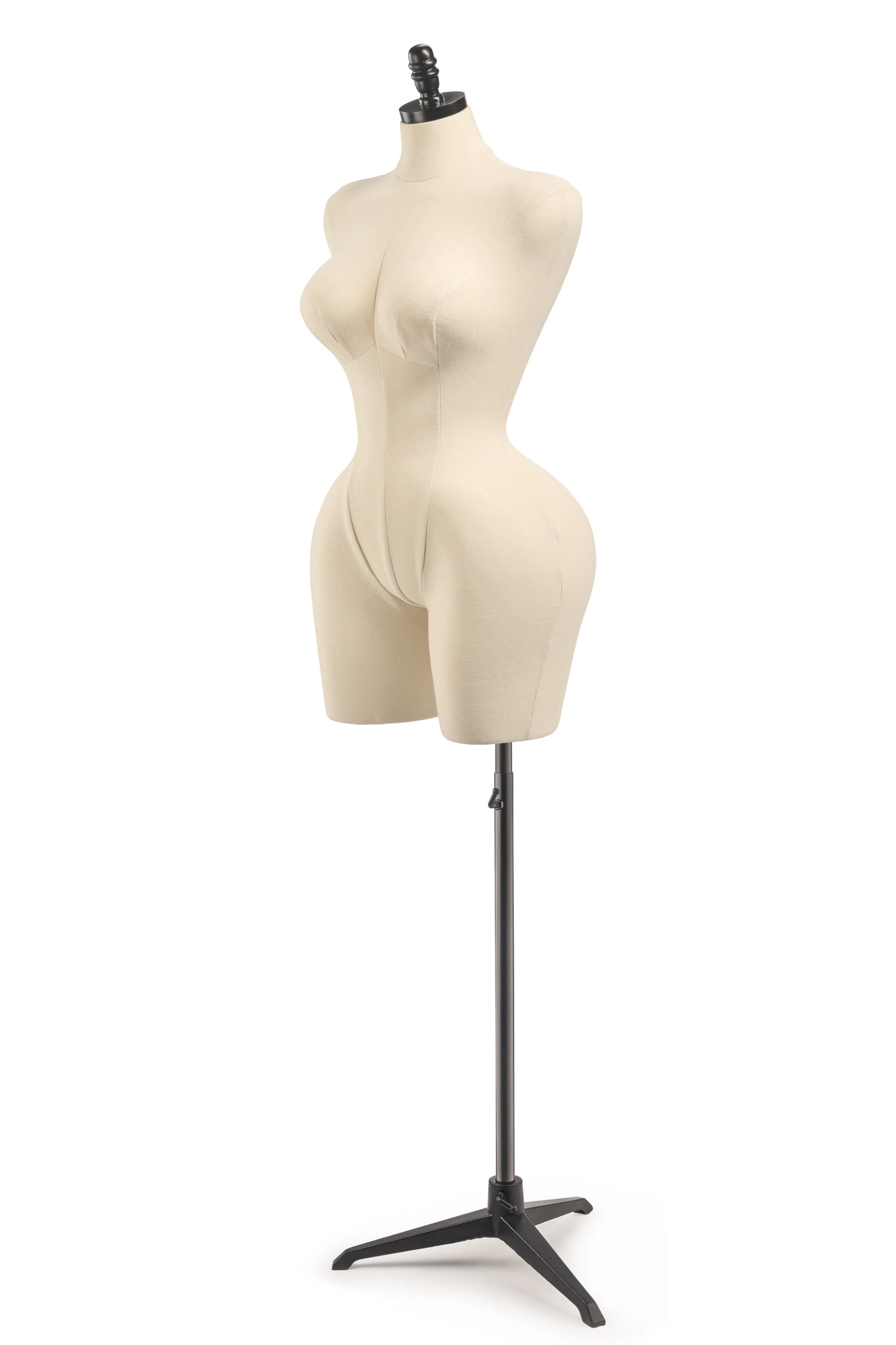 Female Display Dress Form on Metal Tripod Base - Image 26