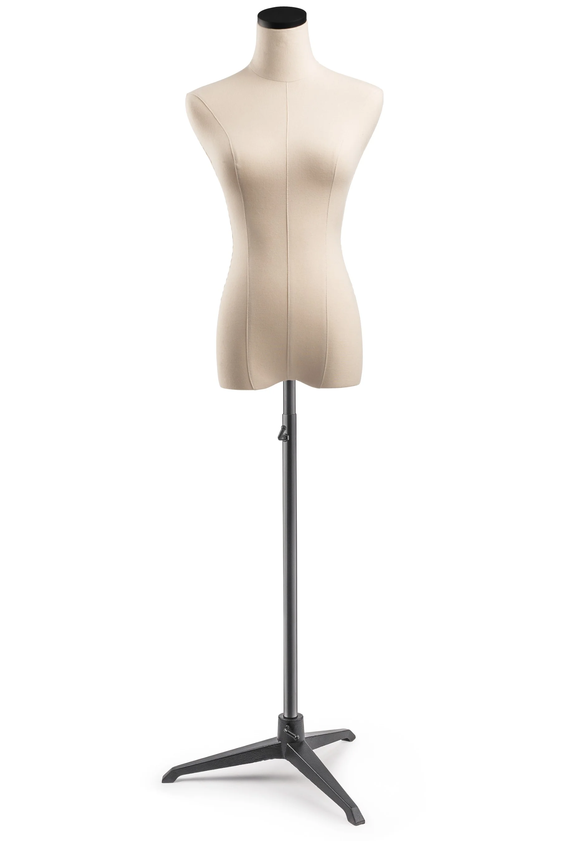 Female Display Dress Form on Metal Tripod Base - Image 6