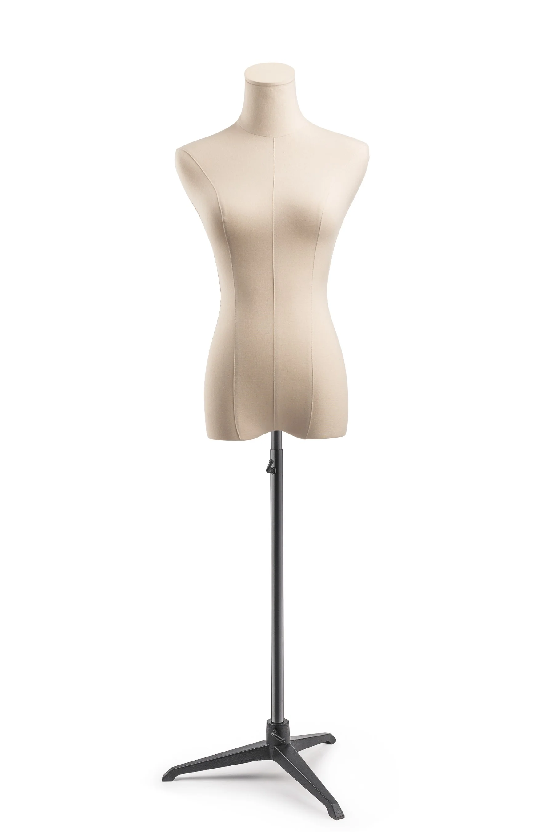 Female Display Dress Form on Metal Tripod Base - Image 7