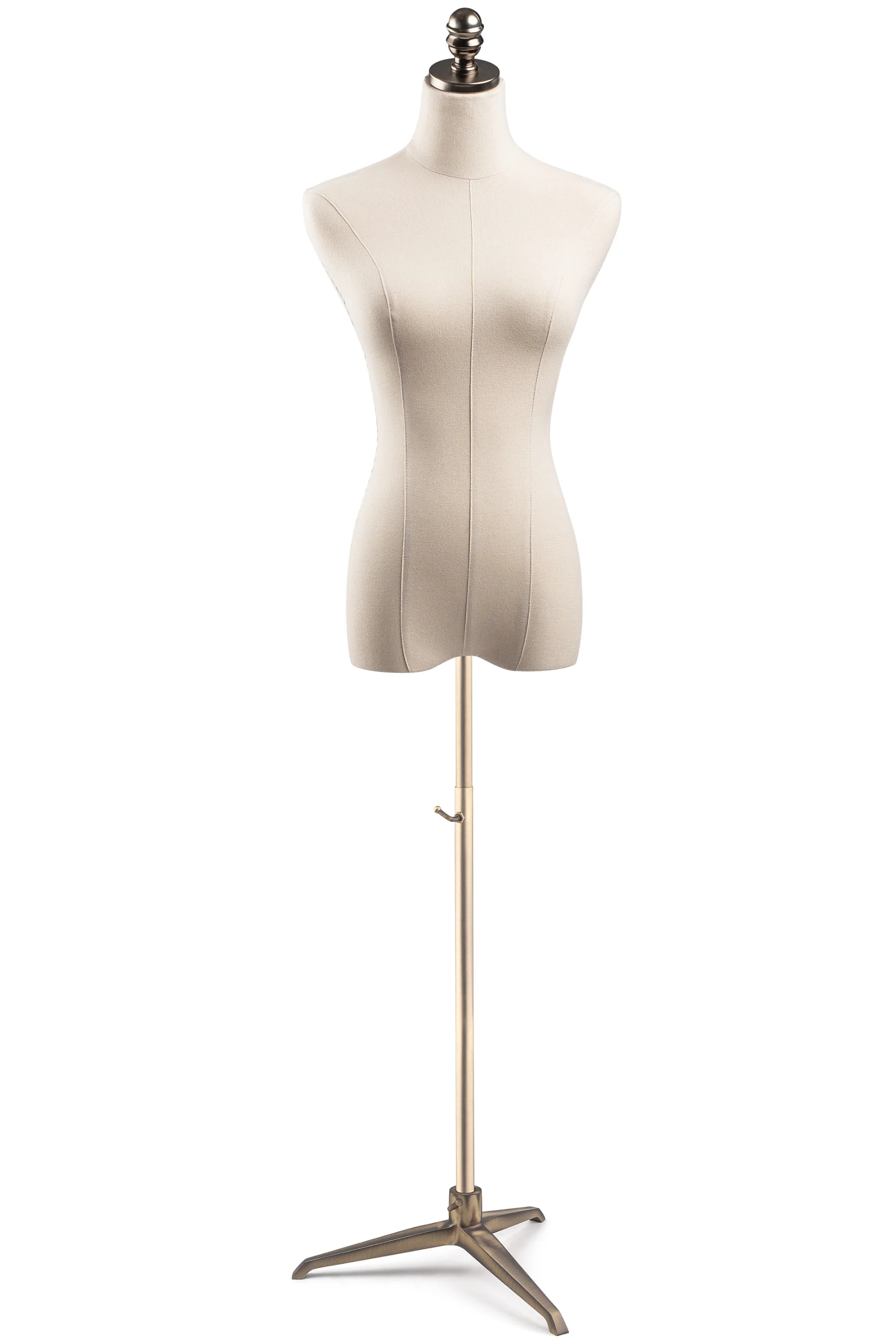 Female Display Dress Form on Metal Tripod Base - Image 9