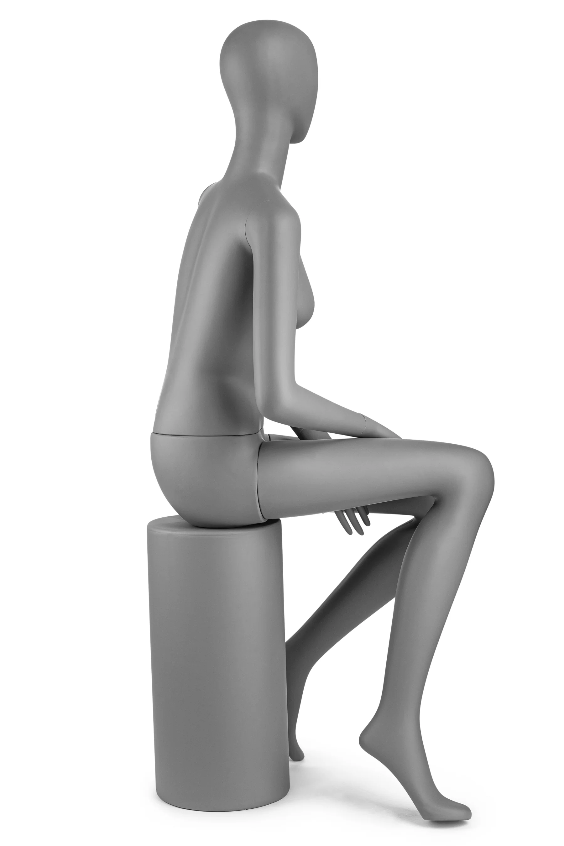 Female Egghead Mannequin in Standing or Sitting Pose (MP Series) - Image 30