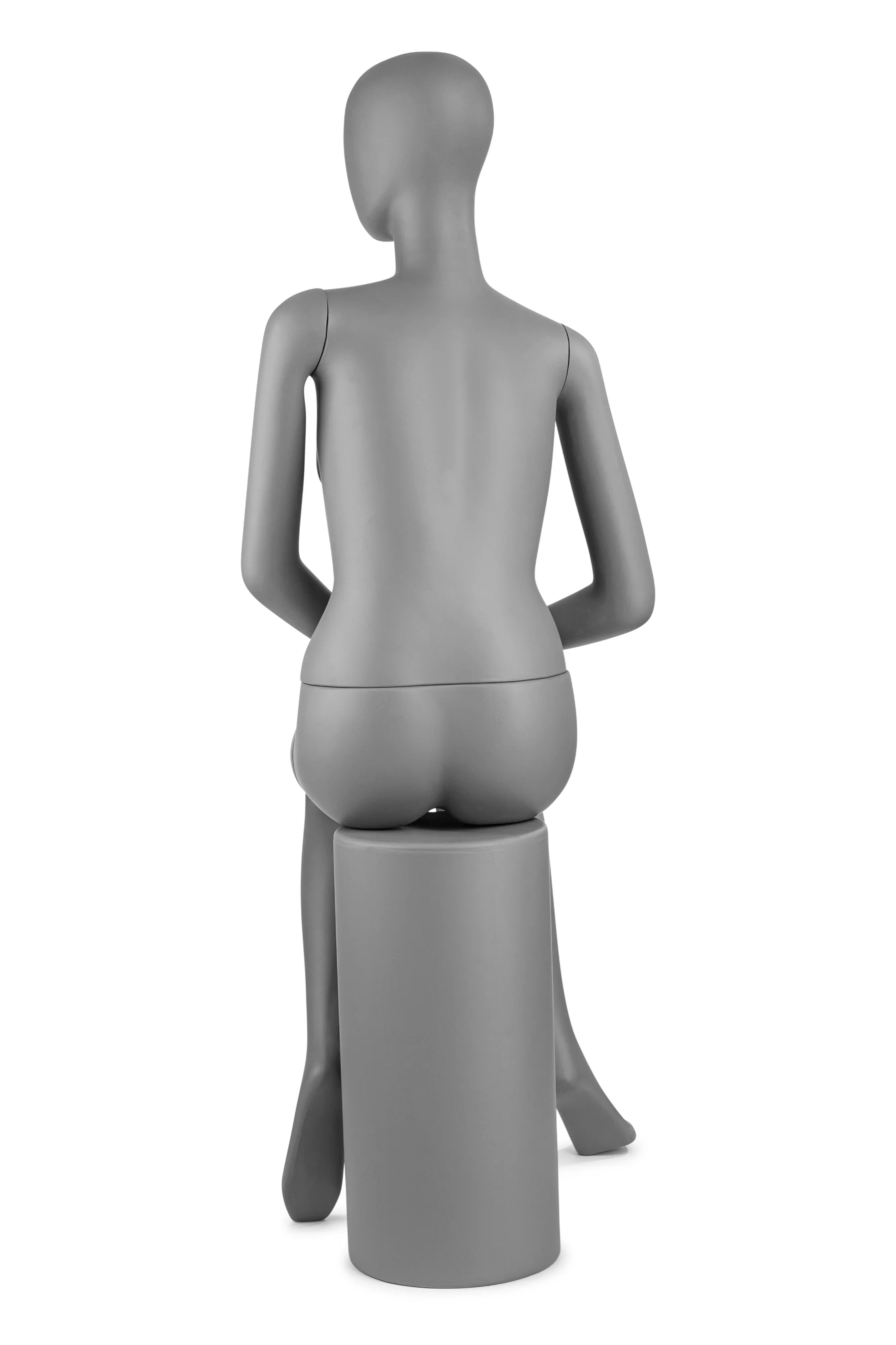 Female Egghead Mannequin in Standing or Sitting Pose (MP Series) - Image 32