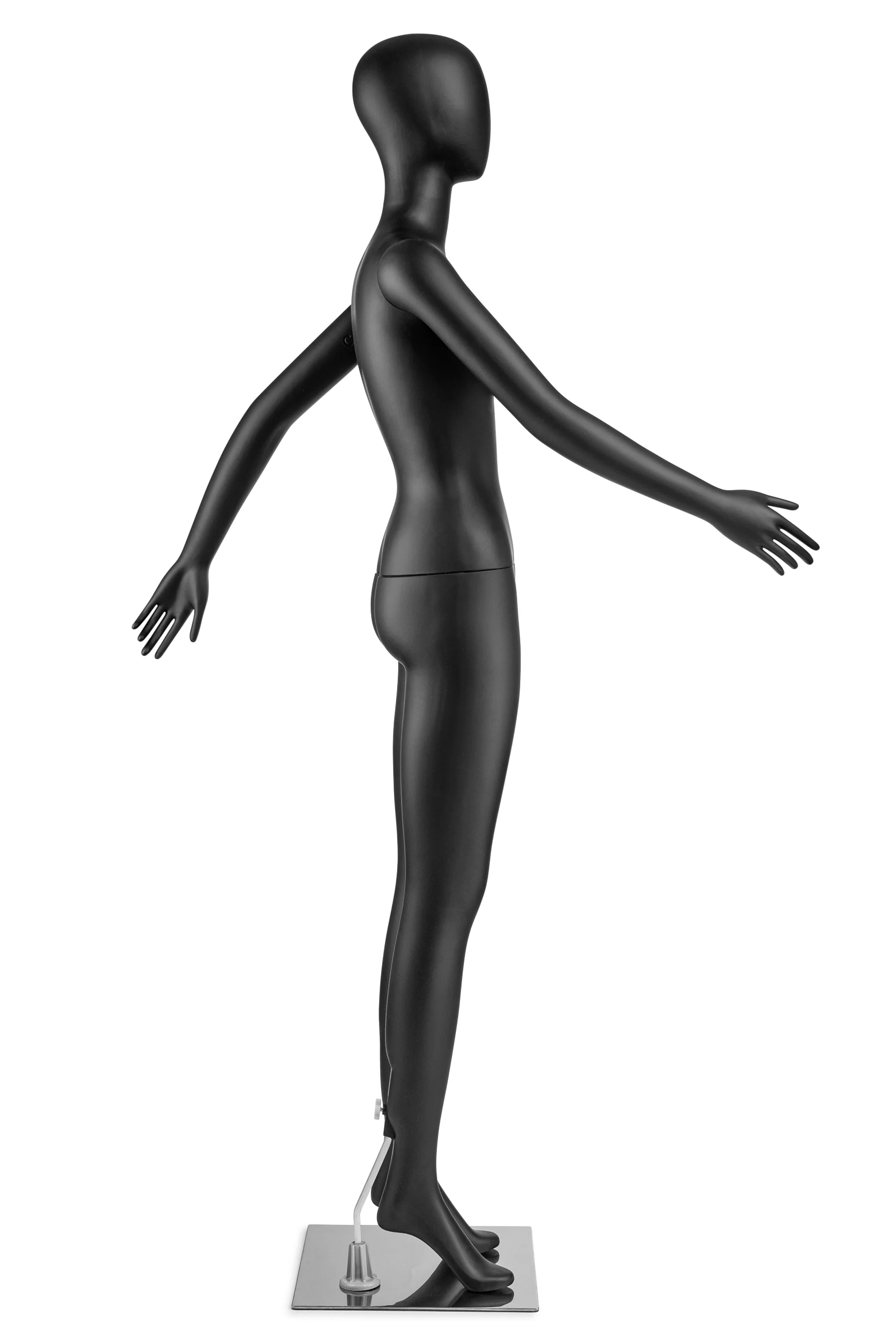 Female Egghead Mannequin in Standing or Sitting Pose (MP Series) - Image 9