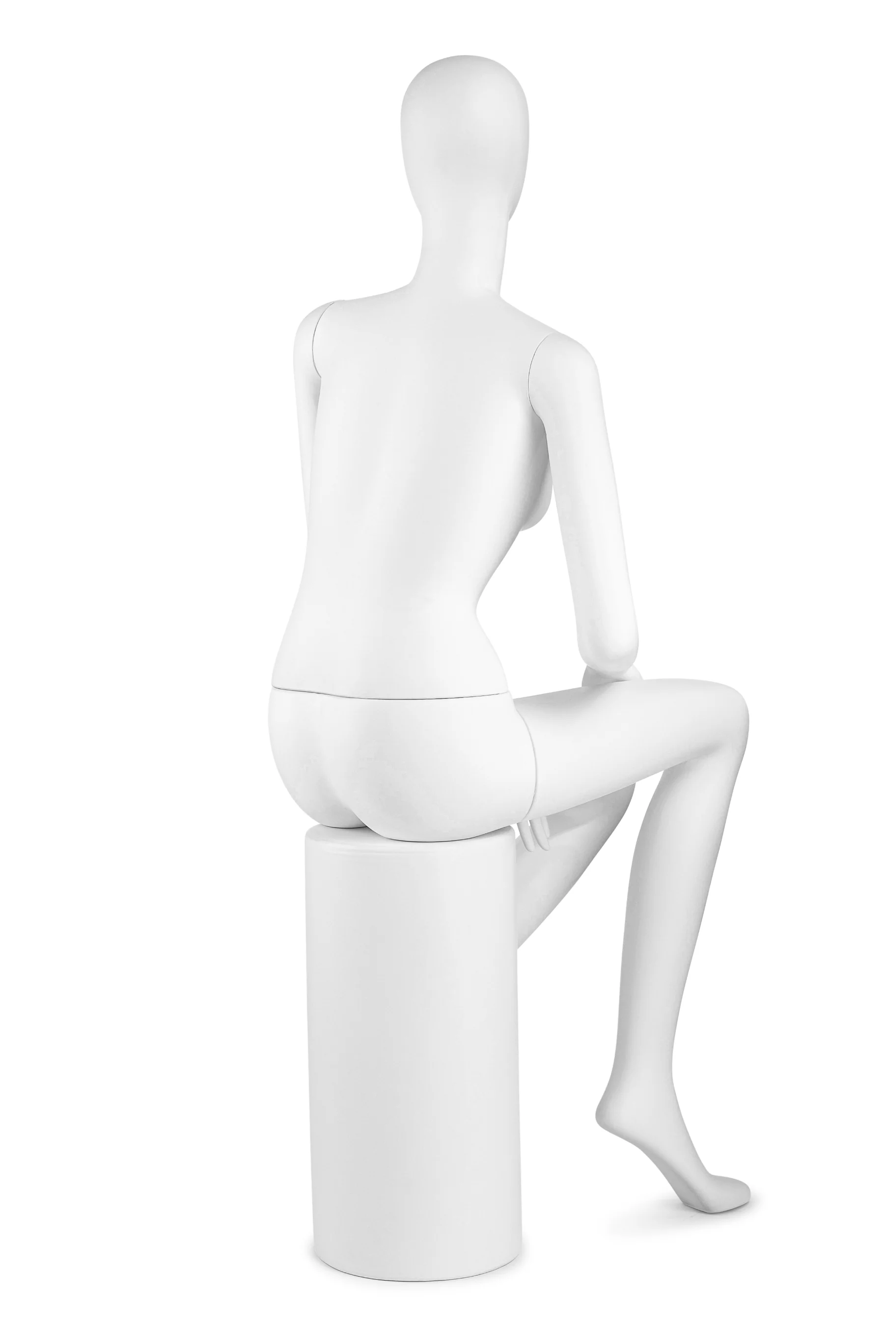 Female Egghead Mannequin in Standing or Sitting Pose (MP Series) - Image 40