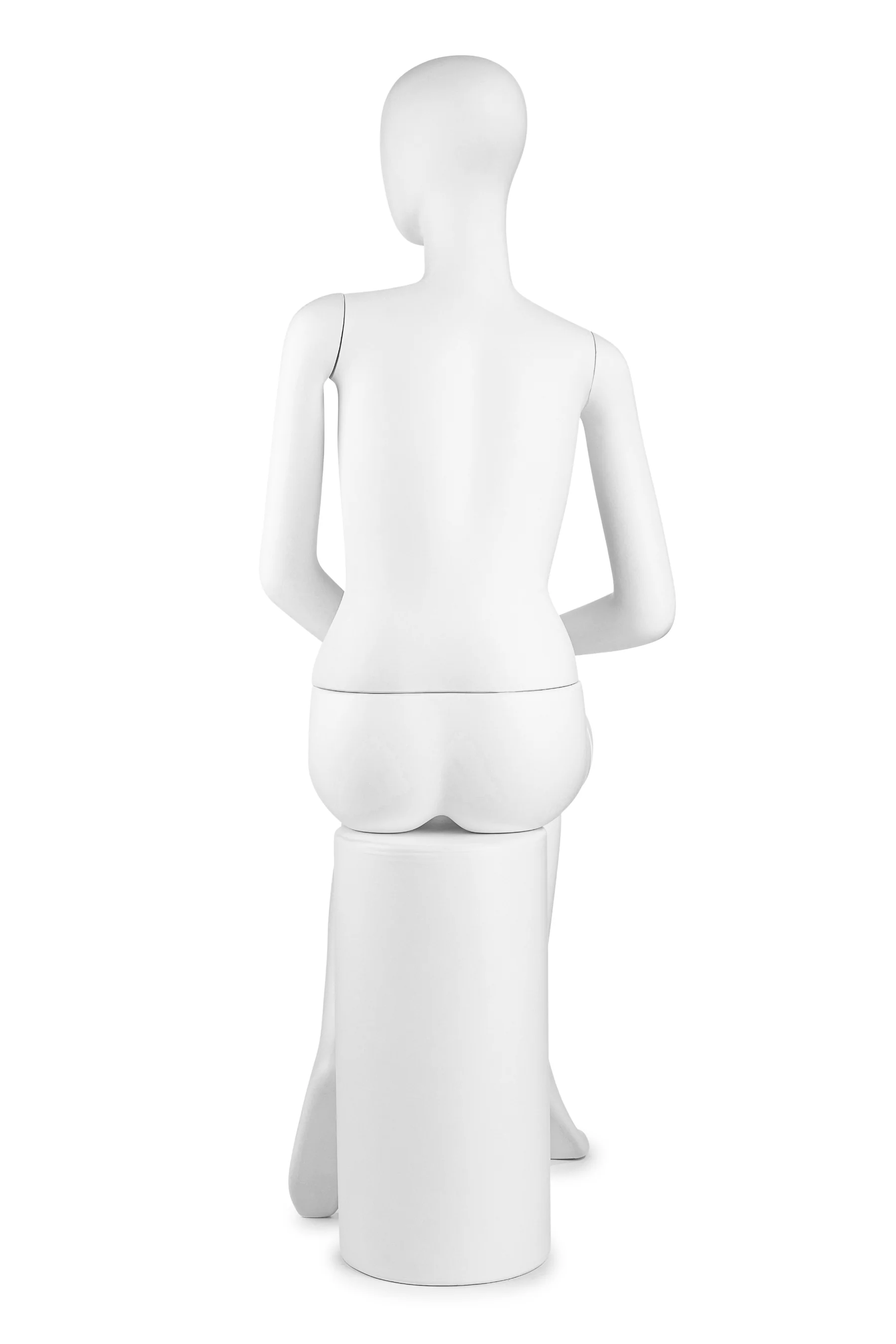 Female Egghead Mannequin in Standing or Sitting Pose (MP Series) - Image 41