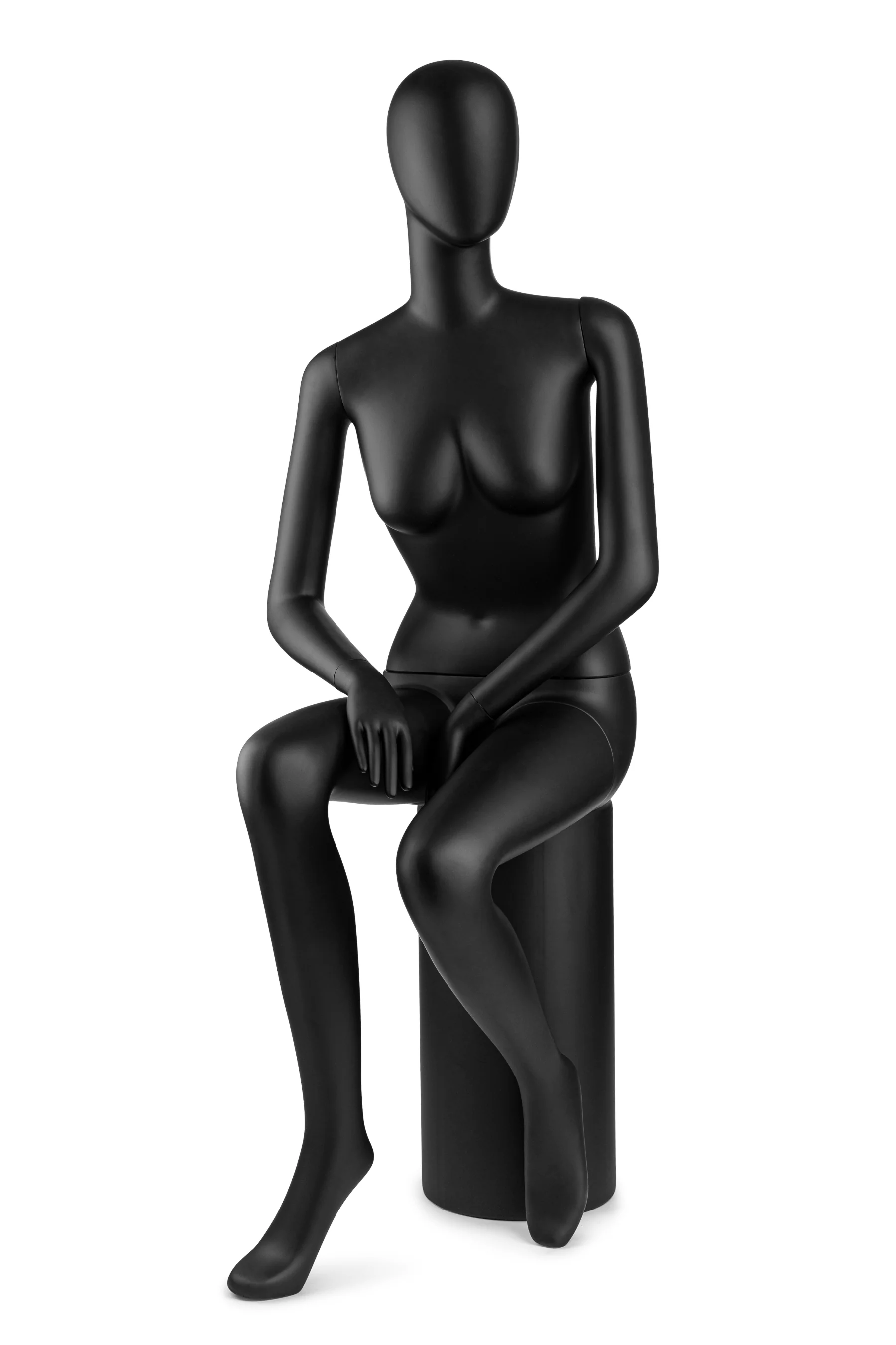 Female Egghead Mannequin in Standing or Sitting Pose (MP Series) - Image 45
