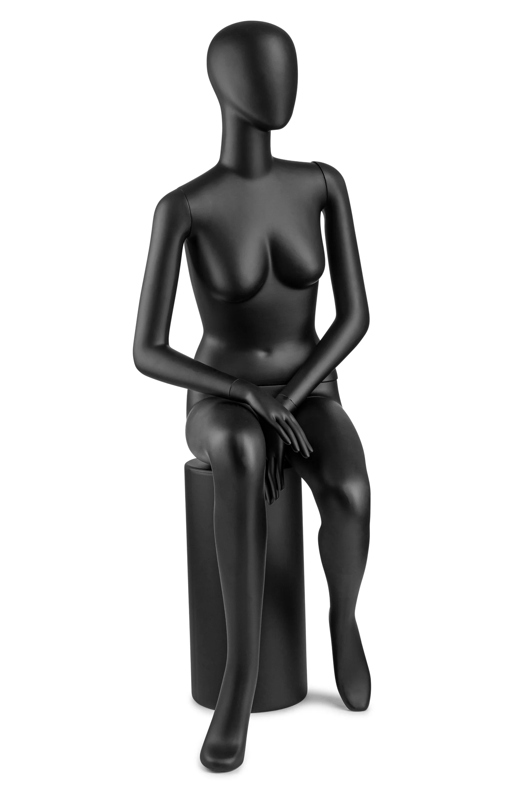 Female Egghead Mannequin in Standing or Sitting Pose (MP Series) - Image 47
