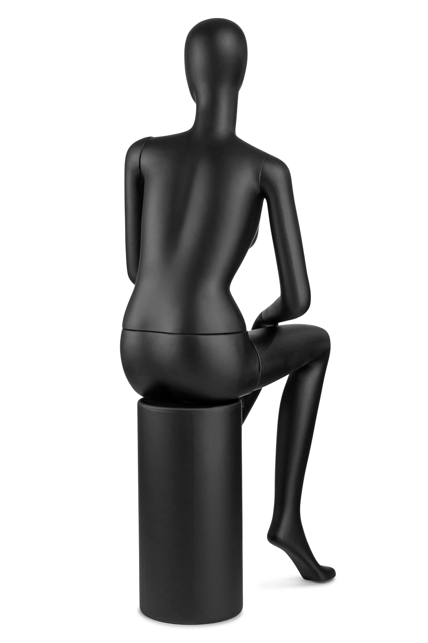 Female Egghead Mannequin in Standing or Sitting Pose (MP Series) - Image 49