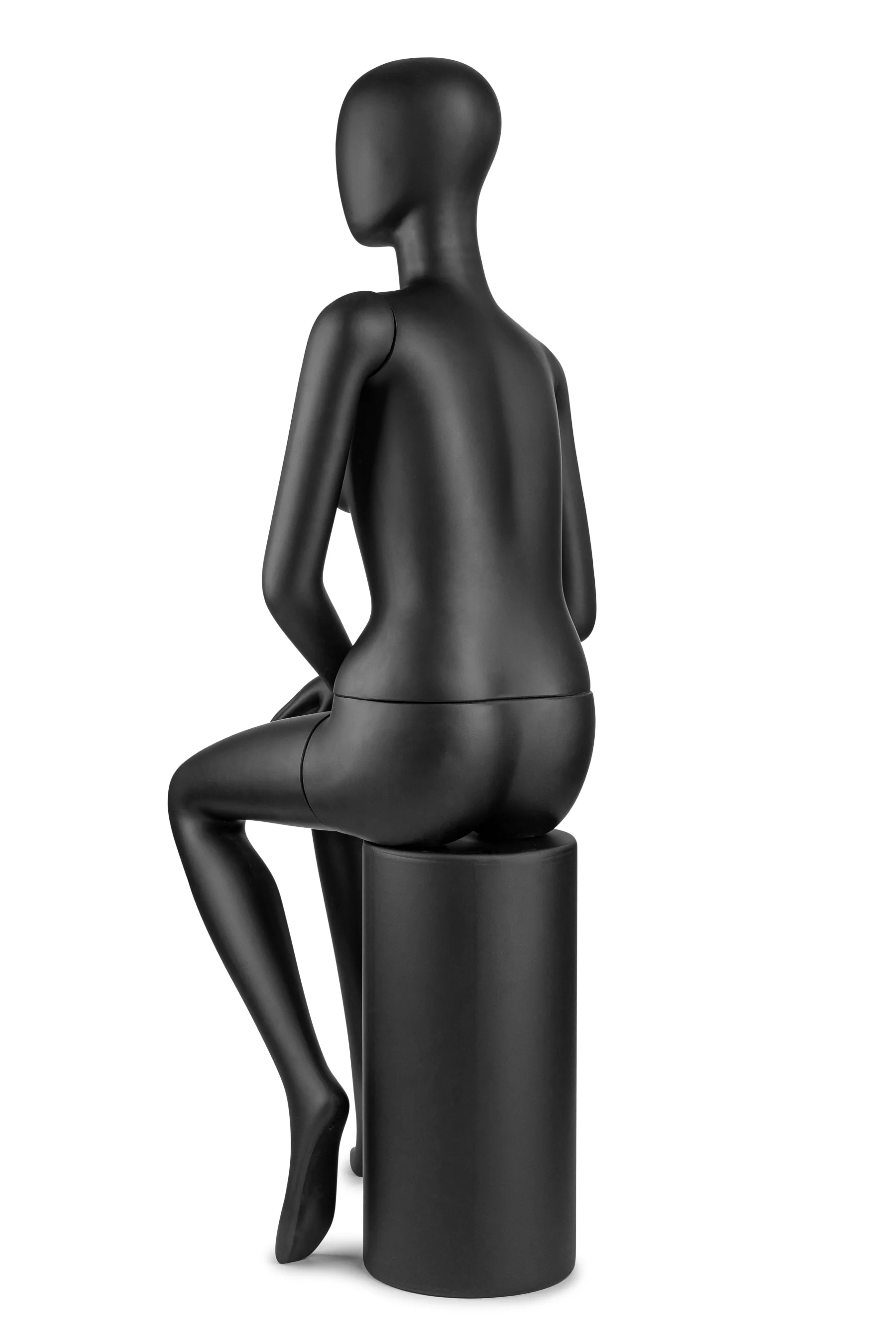Female Egghead Mannequin in Standing or Sitting Pose (MP Series) - Image 51