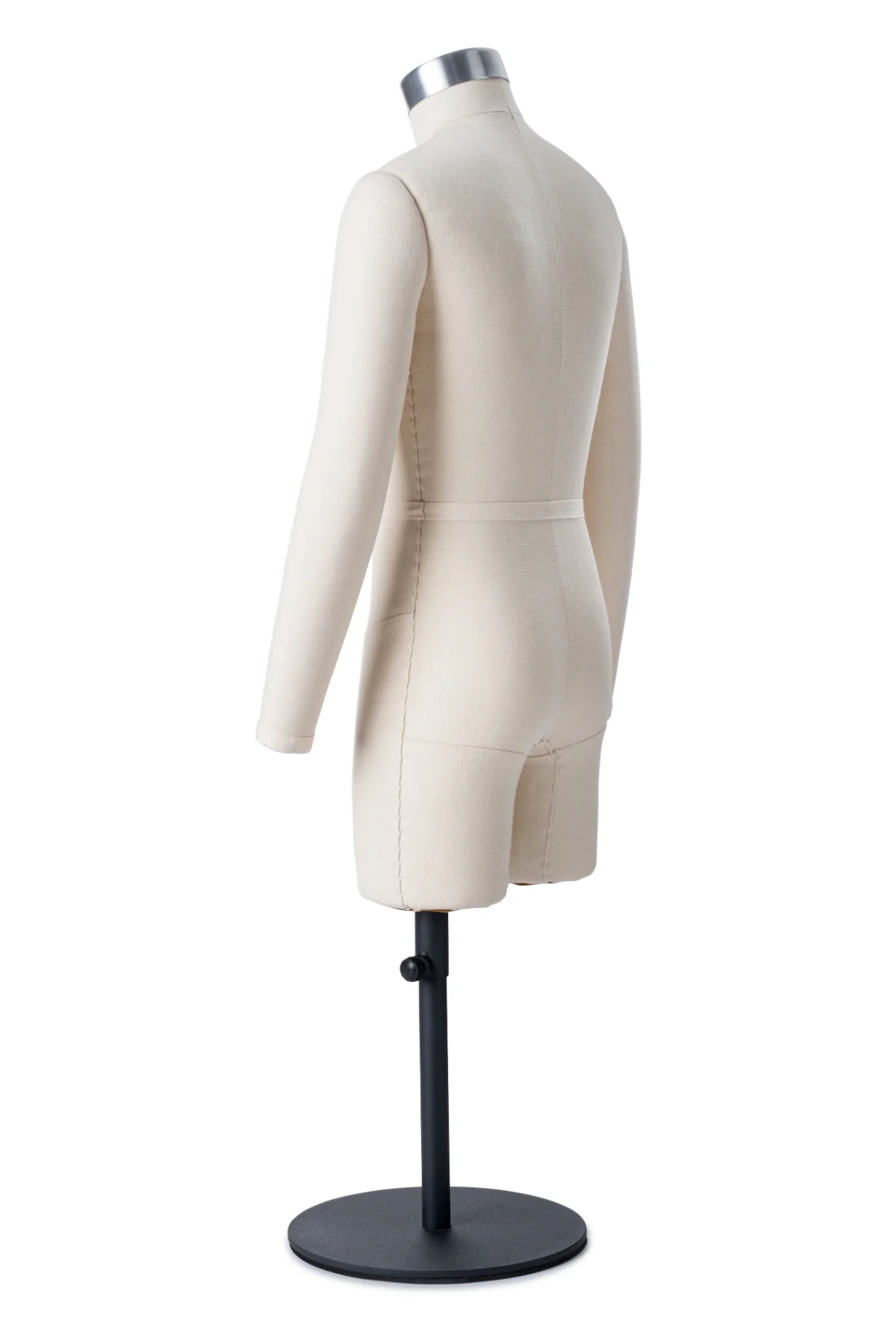 Half Scale Professional Male 3/4 Body Dress Form ("Miniform") w/ Removable Arms - Image 5
