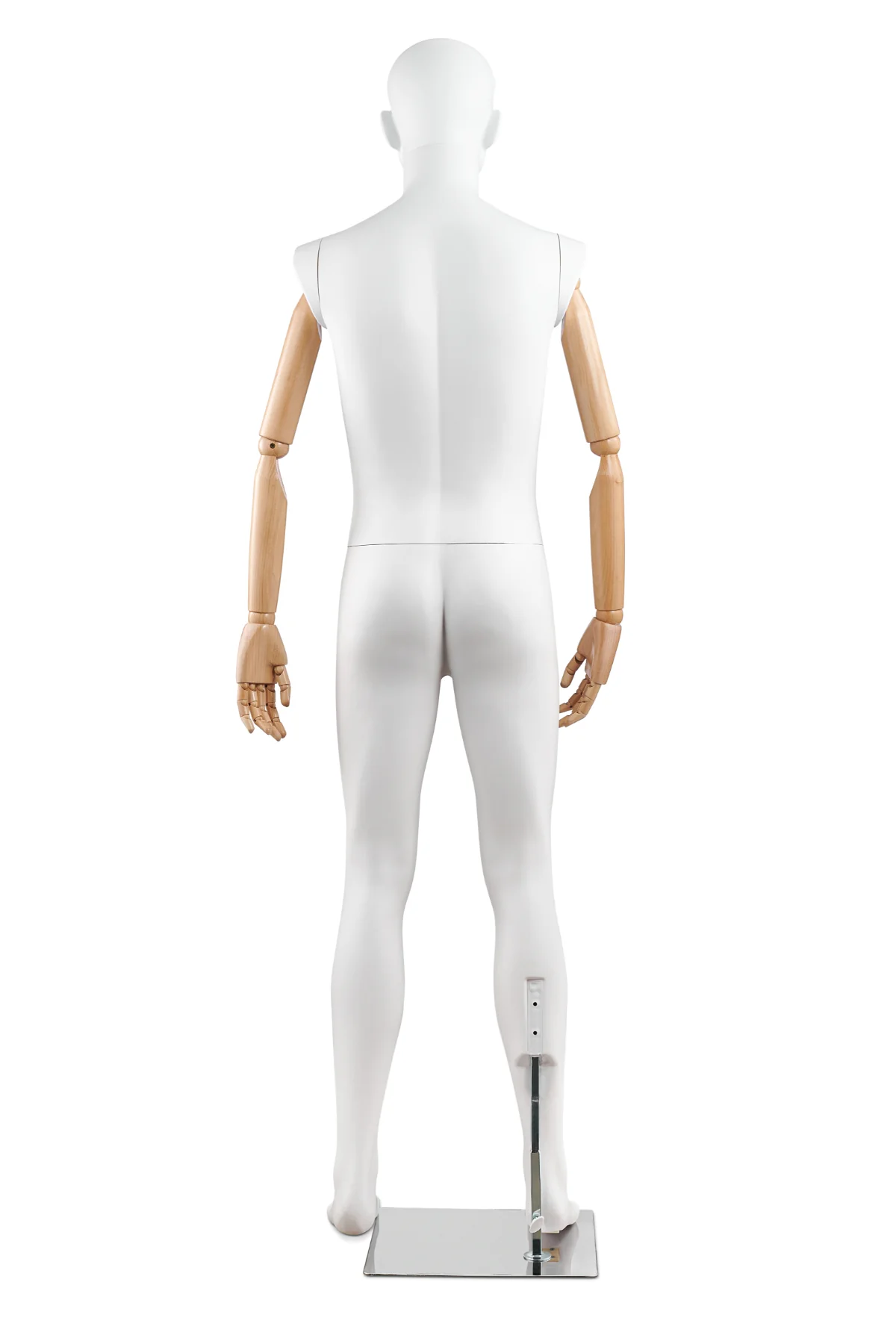 Male Abstract Mannequin in Straight Leg Pose w/ Articulating Arms (AP Series) - Image 11