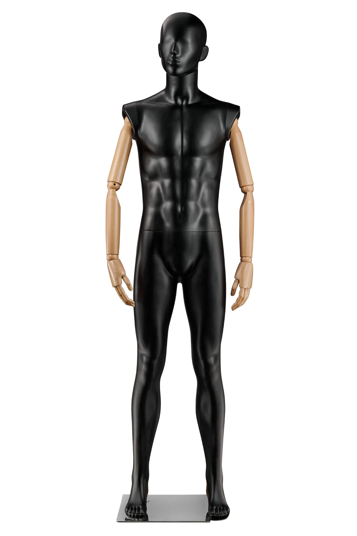 Male Abstract Mannequin in Straight Leg Pose w/ Articulating Arms (AP Series) - Image 20