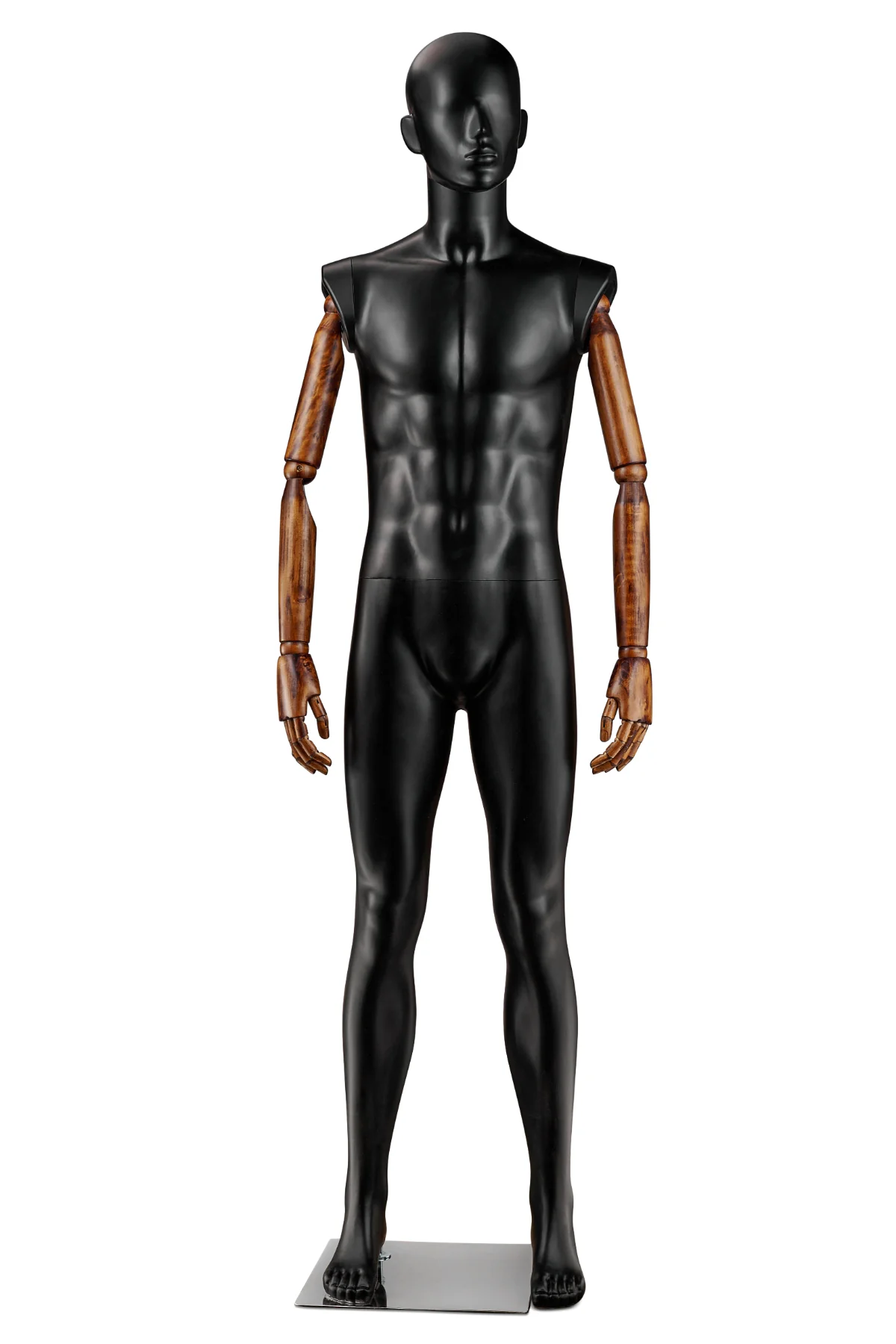 Male Abstract Mannequin in Straight Leg Pose w/ Articulating Arms (AP Series) - Image 28