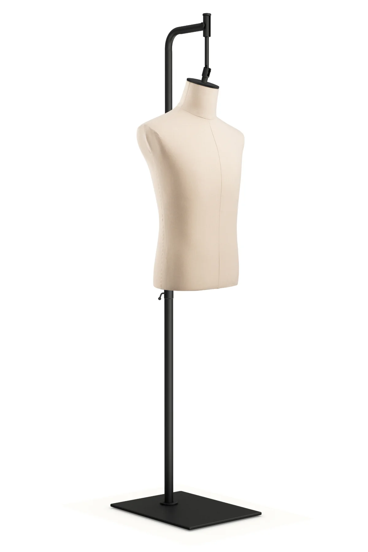 Male Display Dress Form on Metal Hanging Base - Image 3