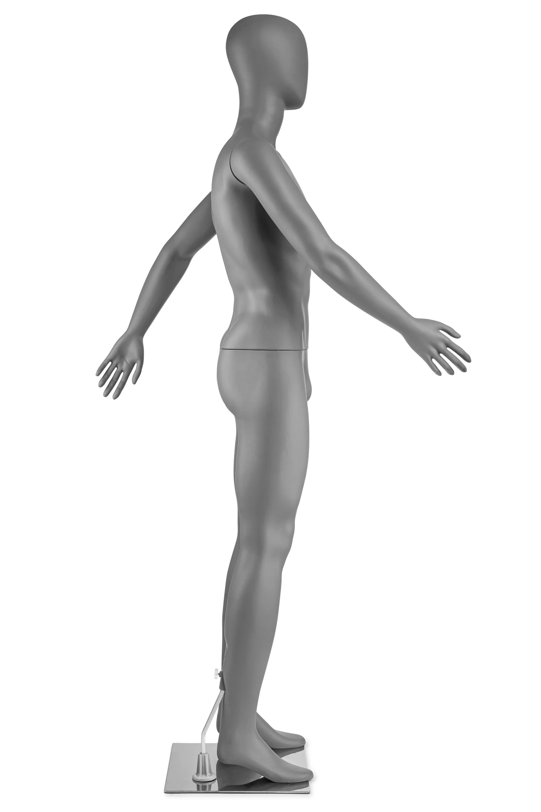 Male Egghead Mannequin in Standing or Sitting Pose (MP Series) - Image 5
