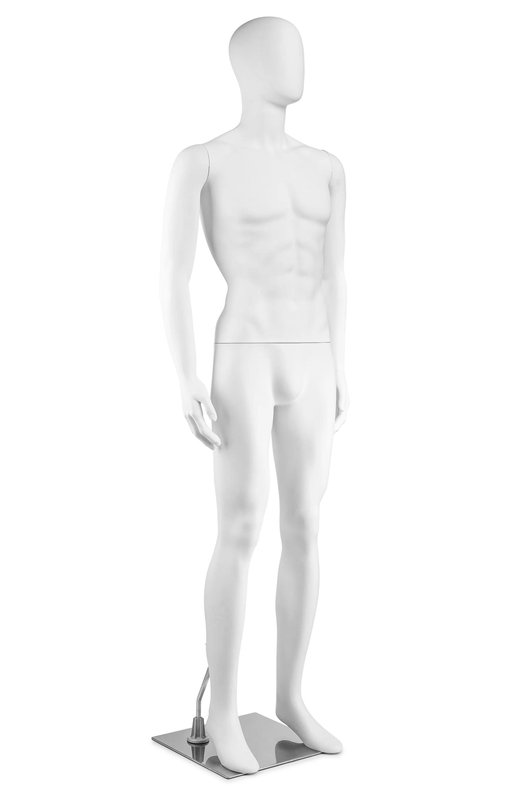 Male Egghead Mannequin in Standing or Sitting Pose (MP Series) - Image 8
