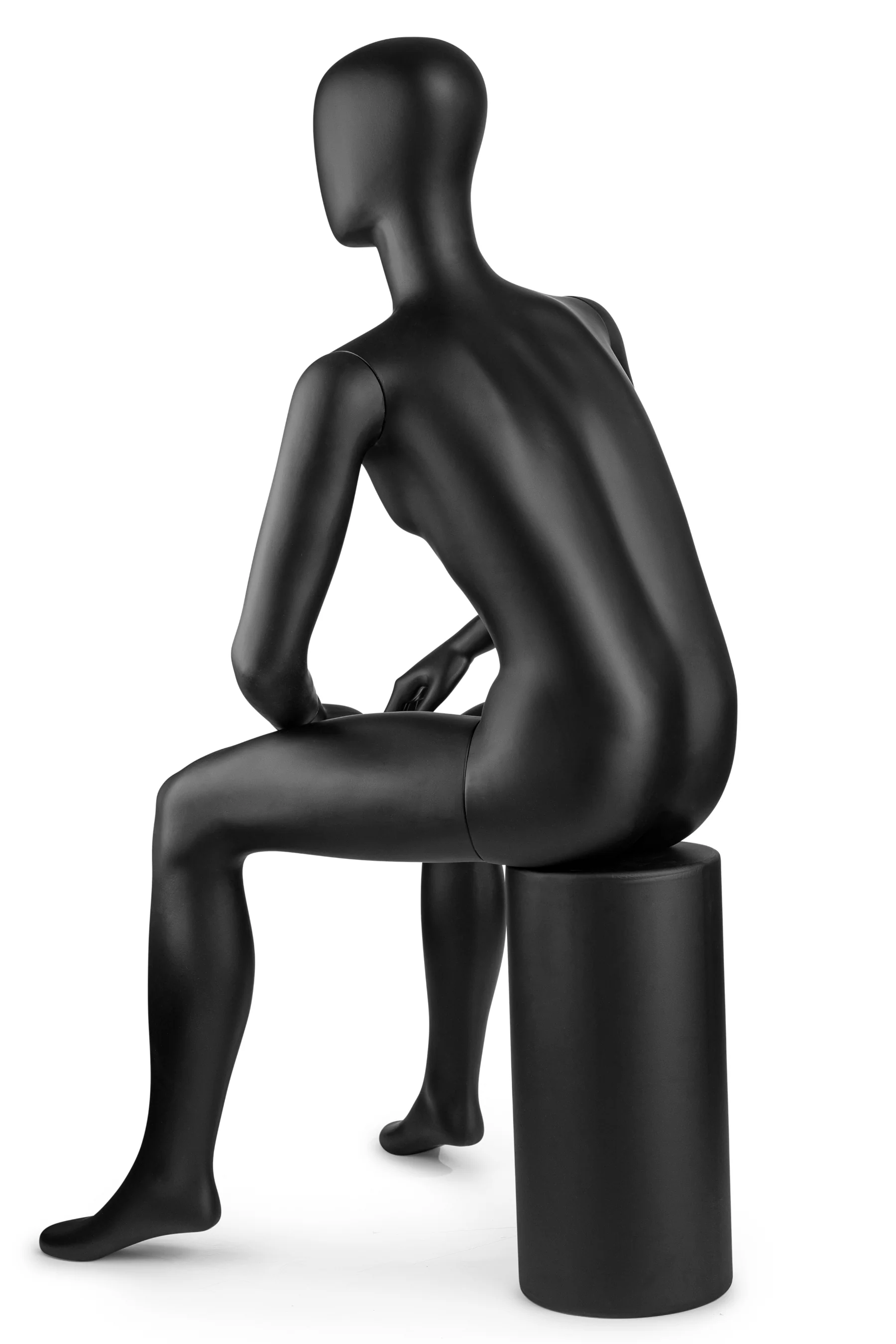 Male Egghead Mannequin in Standing or Sitting Pose (MP Series) - Image 25
