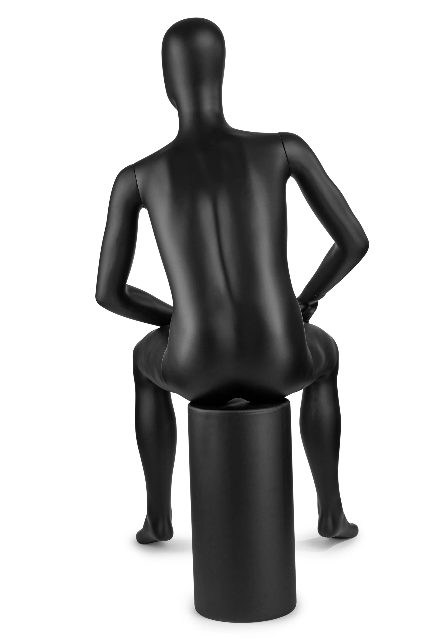 Male Egghead Mannequin in Standing or Sitting Pose (MP Series) - Image 27