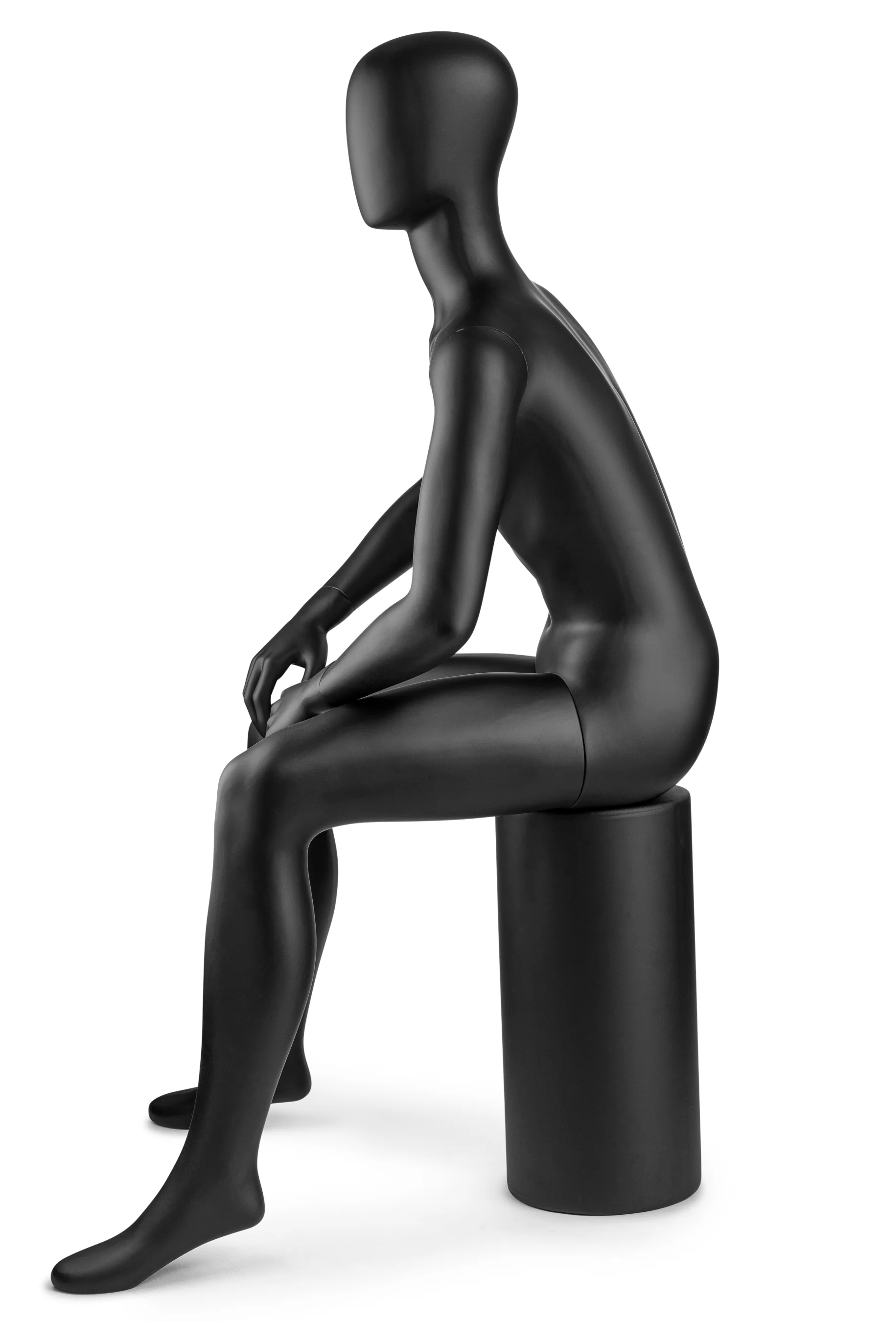 Male Egghead Mannequin in Standing or Sitting Pose (MP Series) - Image 28