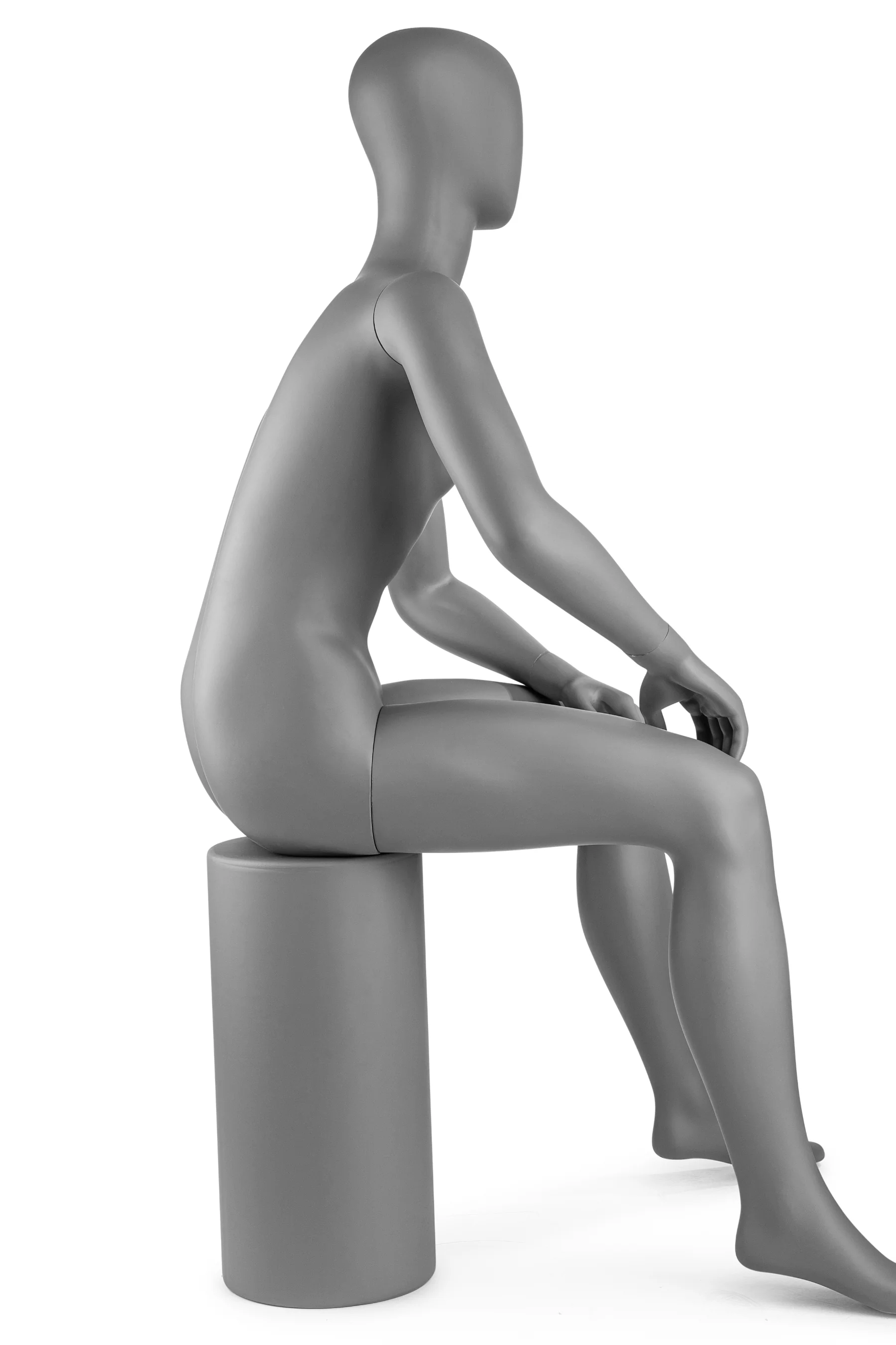Male Egghead Mannequin in Standing or Sitting Pose (MP Series) - Image 32