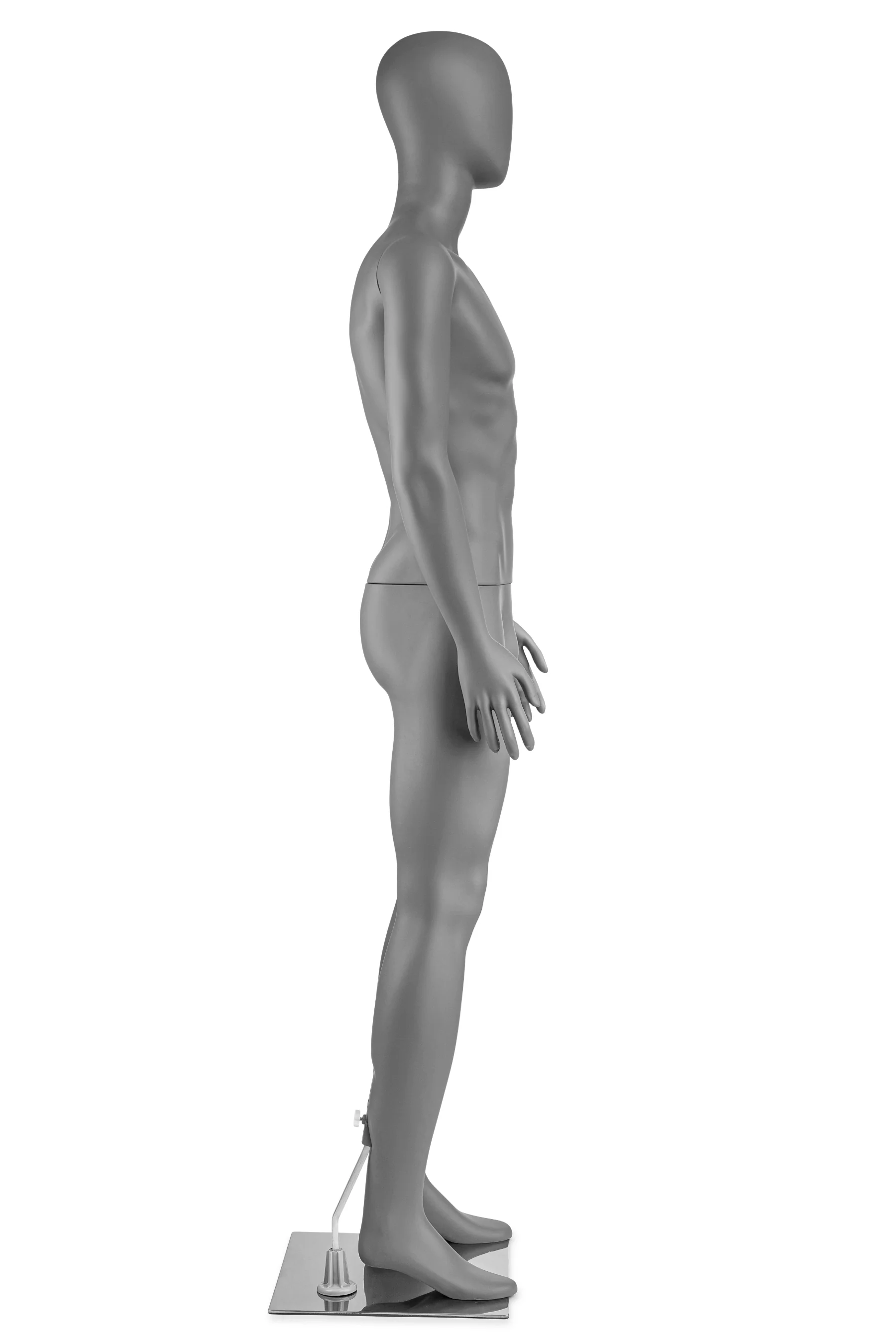 Male Egghead Mannequin in Standing or Sitting Pose (MP Series) - Image 4