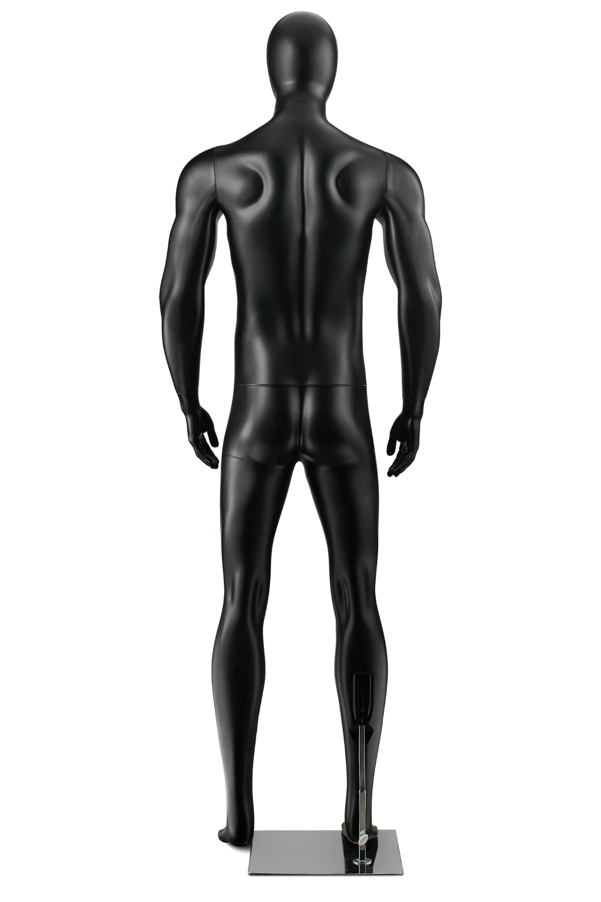 Male Egghead Bodybuilder Full Body Mannequin in Standing Pose (MP Series) - Image 11