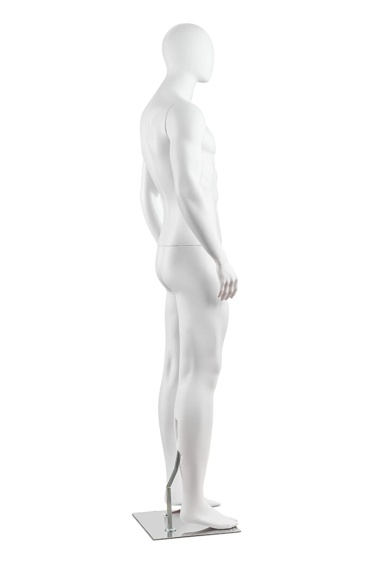 Male Egghead Bodybuilder Full Body Mannequin in Standing Pose (MP Series) - Image 20