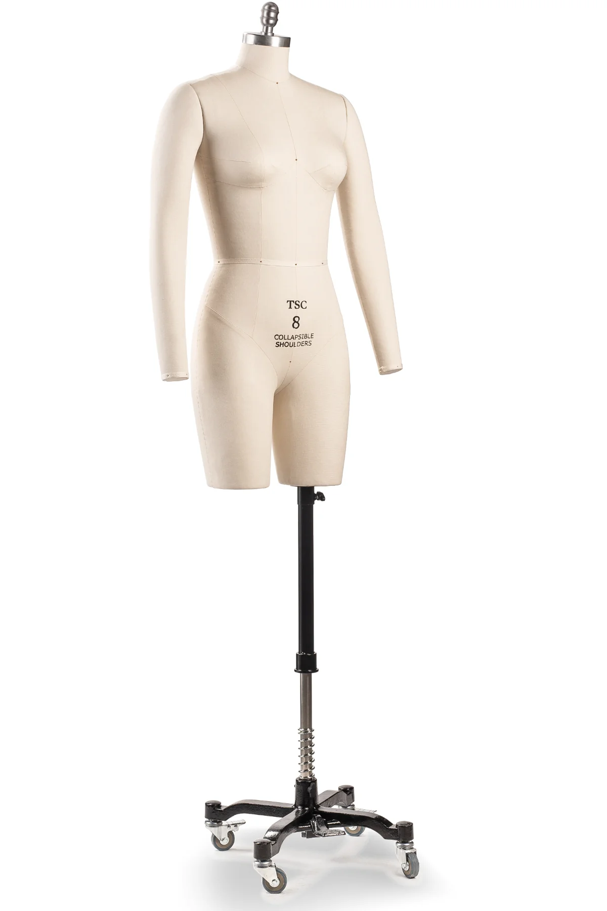 Professional Female 3/4 Body Dress Form w/ Collapsible Shoulders - Image 3