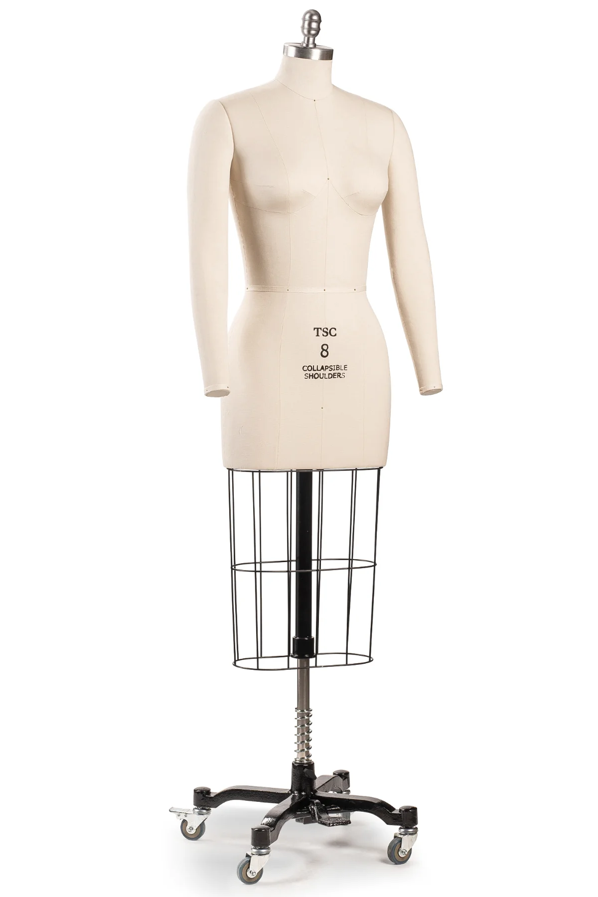 Professional Female Half Body Dress Form w/ Collapsible Shoulders - Image 3