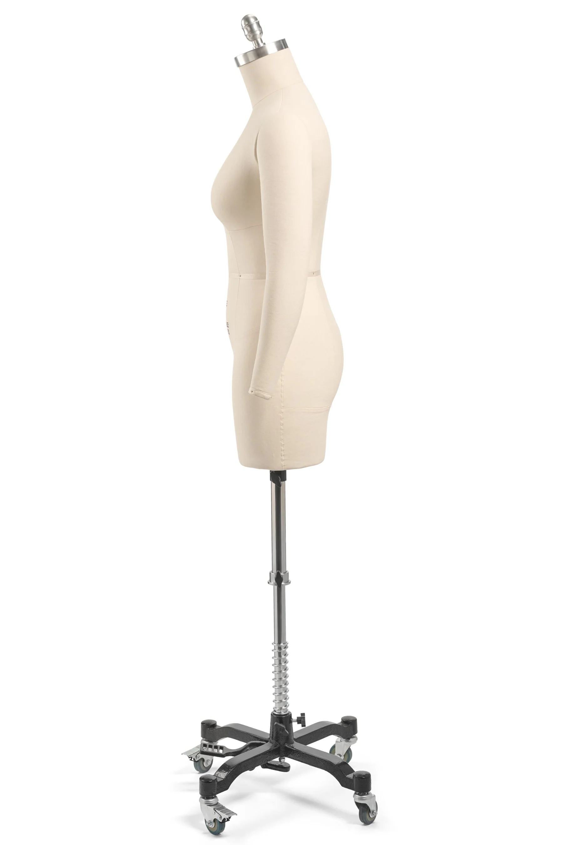 Professional Female 3/4 Body Dress Form w/ Collapsible Shoulders (Petite Sizing) - Image 4