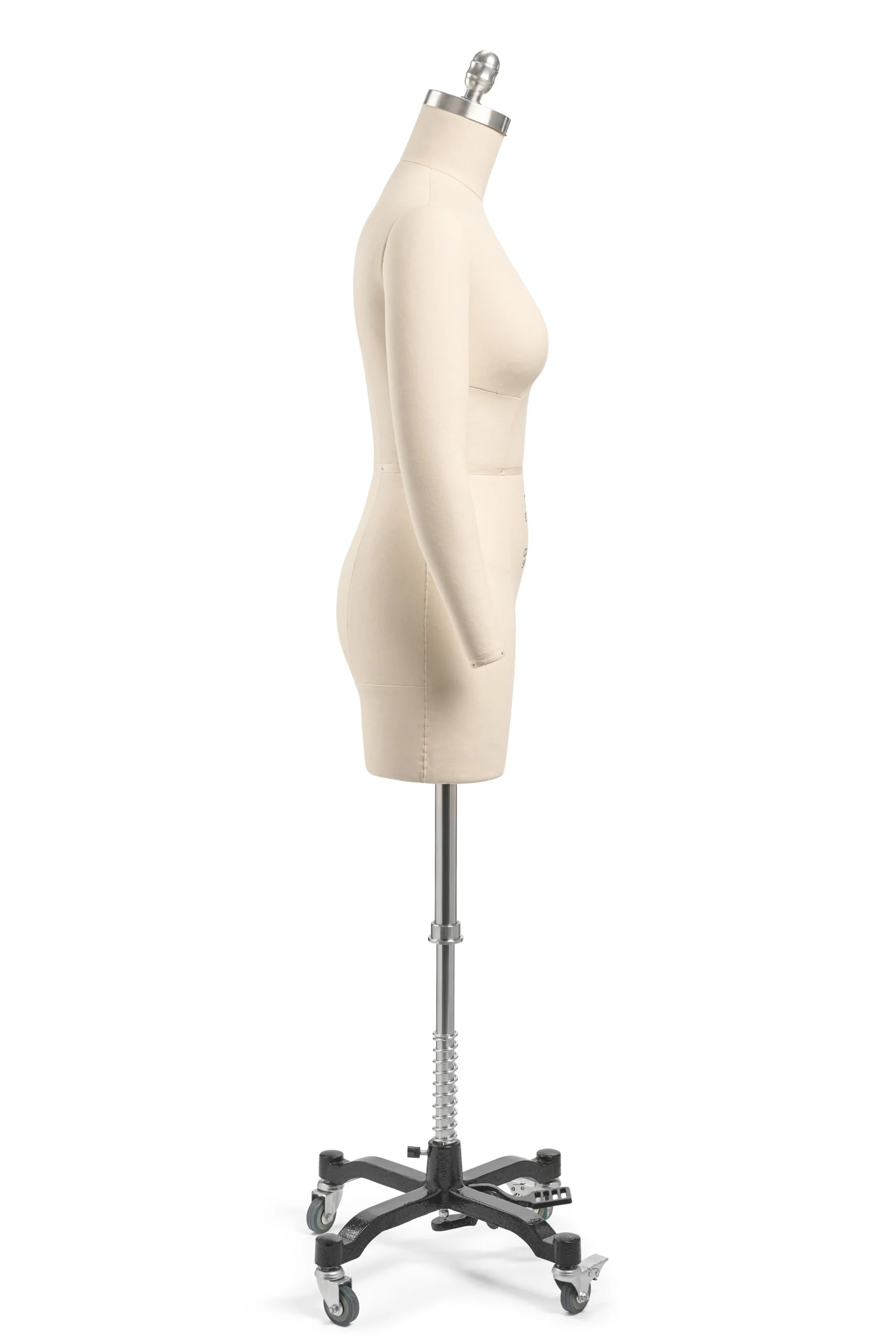 Professional Female 3/4 Body Dress Form w/ Collapsible Shoulders (Petite Sizing) - Image 5
